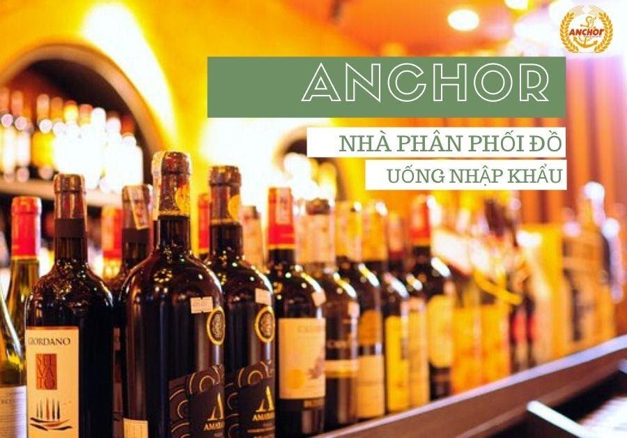 Rượu vang Pháp ở Anchor đa dạng