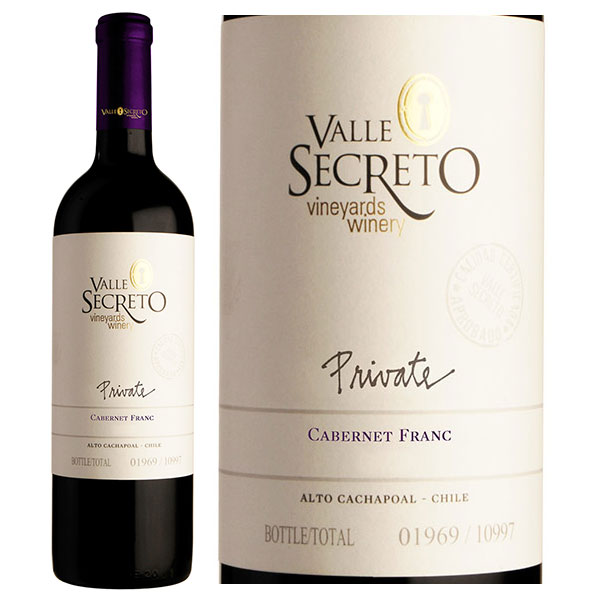 Rượu vang Valle Secreto Private - Rượu vang đỏ Chile loại nào ngon