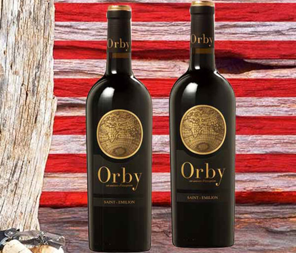 Rượu vang đỏ của Pháp ORBY-AOC Côtes du Rhône BIO